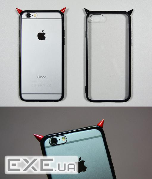 Накладка Рожки iPhone 6 Plus / 6s Plus (12595)