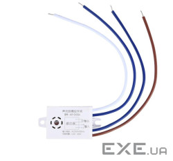 Електронний вимикач світла з датчиком звуку та світла MR-SK50A / 220 В / 50 Гц LED 40 Вт ( управлiнн