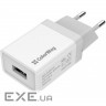 Зарядний пристрій ColorWay 1USB 1A (CW-CHS011-WT)