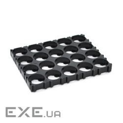 Кронштейн до акумуляторного блоку 18650 4*5p - 18.4mm