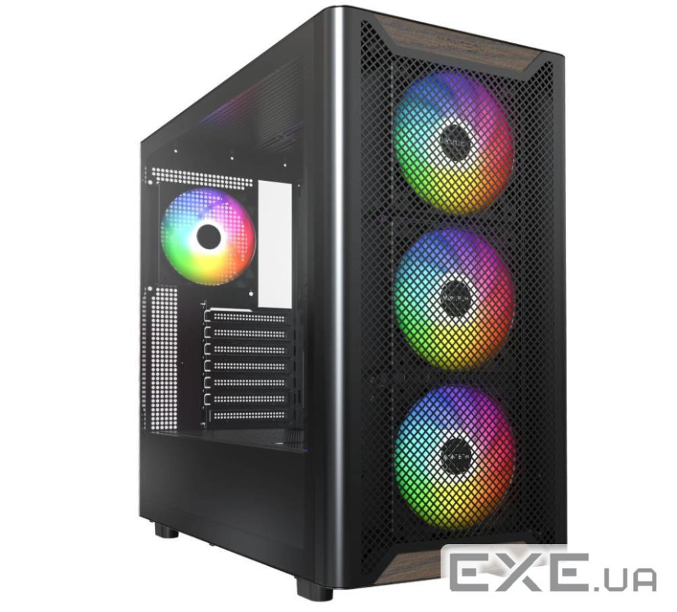 Корпус MONTECH XR Wood Black (XR WOOD (B))
