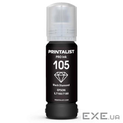 Чорнило Printalist Epson L7160/7180 70г Black Pigment (PL105BP)