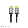 Кабель XO (GB018B-DP.tranish) DisplayPort-DisplayPort v1.2, 5м Tranish