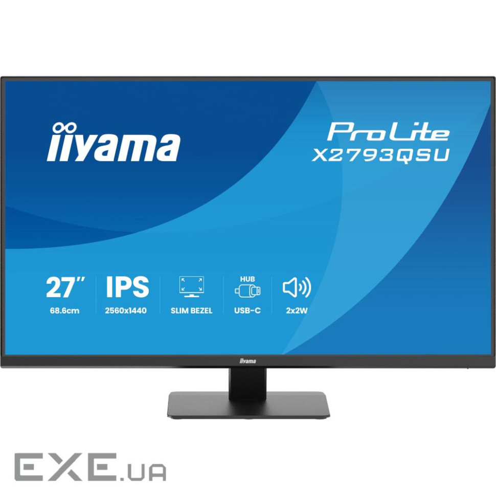 Монітор iiyama X2793QSU-B1