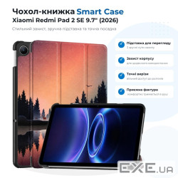 Чохол до планшета BeCover Smart Case Xiaomi Redmi Pad 2 SE 9.7" (2026) Dusk (715833)