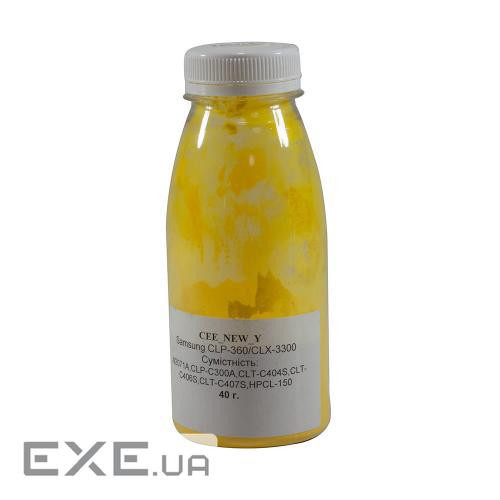 Тонер Samsung CLP-360/365, CLX-3300/3305, Yellow, 40 г , CEE (CLP36040Y_CEE)