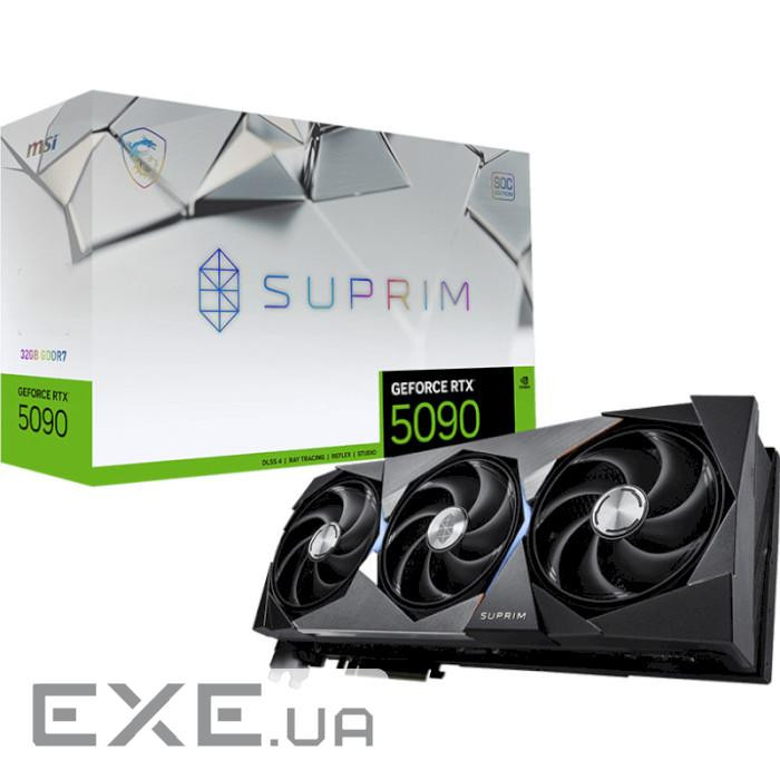 Відеокарта MSI GeForce RTX 5090 32G Suprim SOC