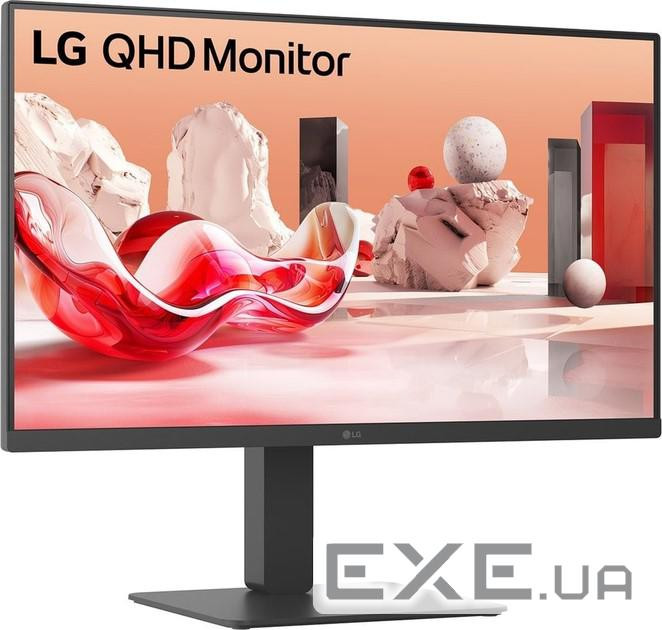 Монітор Y LG LCD 27BA45QB-B 27" black USB-C, KVM, Daisy Chain (27BA45QB-B.AEU)