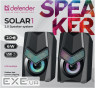 Акустична система Defender Solar 1 Black (65401)