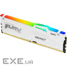 Оперативна пам'ять Kingston FURY Beast White RGB EXPO 32GB 5600MT/s DDR5 CL36 (KF556C36BWEA-32)