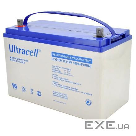 Батарея до ДБЖ Ultracell 12V-100Ah, GEL (UCG100-12)