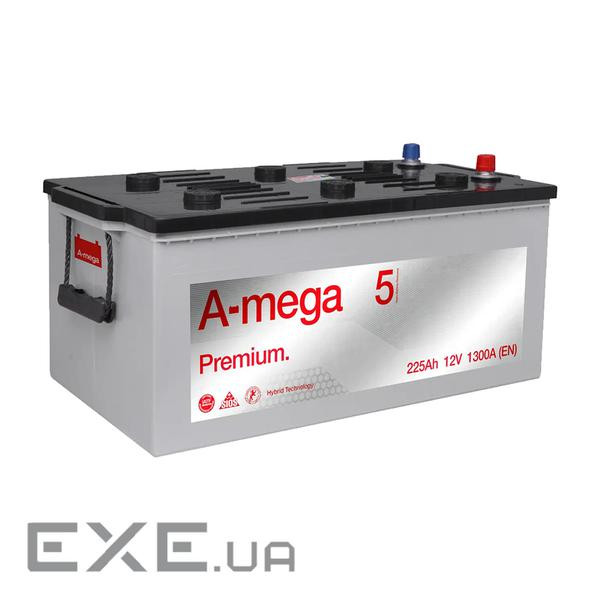 Акумулятор авто Мегатекс A-mega Premium (M5) 6СТ-225-А3 (лев) ТХП 1300 (25343)