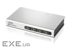 4-портовий KVM-комутатор PS / 2, кабелі 1,2 м. І 1,8 м. В комплекті (CS74ECZ-AT)