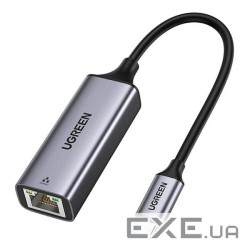 Перехідник USB-C to RJ45 Ethernet 1000Mbps CM199 Ugreen (50737)