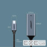 Перехідник USB-C to RJ45 Ethernet 1000Mbps CM199 Ugreen (50737)