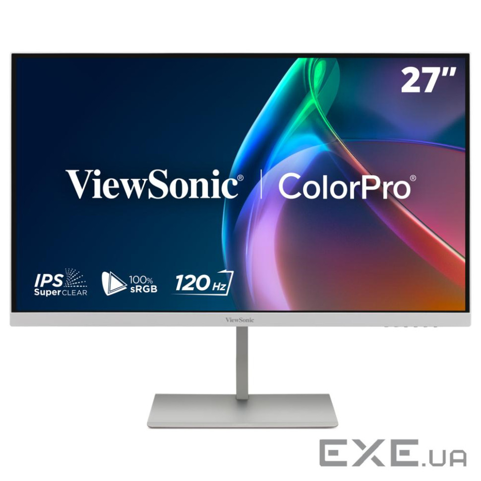 Монітор 27" 120 Гц 2K Pantone,100% sRGB і заводськ им калібруванням із USB-C 90 Вт VIE (VP2766-2K-W)