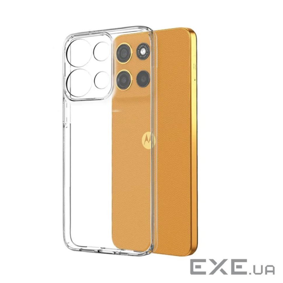 Чохол до мобільного телефона BeCover Motorola Moto G15 / G15 Power Transparancy (713479)