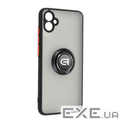 Чохол-накладка Armorstandart Frosted Matte Ring для Samsung Galaxy A04e SM-A042 Black (ARM68346)
