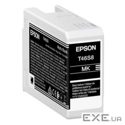 Картридж стуменевий матовий чорний для SC-P700 EPSON Matte Black T46S8 ink 25ml (C13T46S80N)