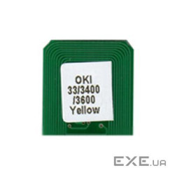 Чип для картриджа OKI C3300/3400/3600 (2.5K) Black BASF (WWMID-71103)