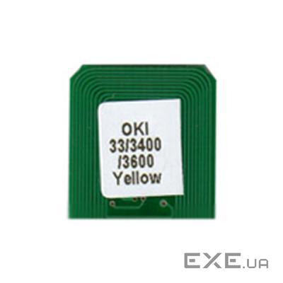 Чип для картриджа OKI C3300/3400/3600 (2.5K) Black BASF (WWMID-71103)