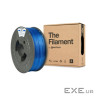 Пластик для 3D-принтера The Filament PETG 1.75mm TRANSPARENT BLUE 1kg (TF-24027)