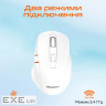 Мишка Meetion BTM032 Wireless/Bluetooth/USB White (MT-BTM032-B)