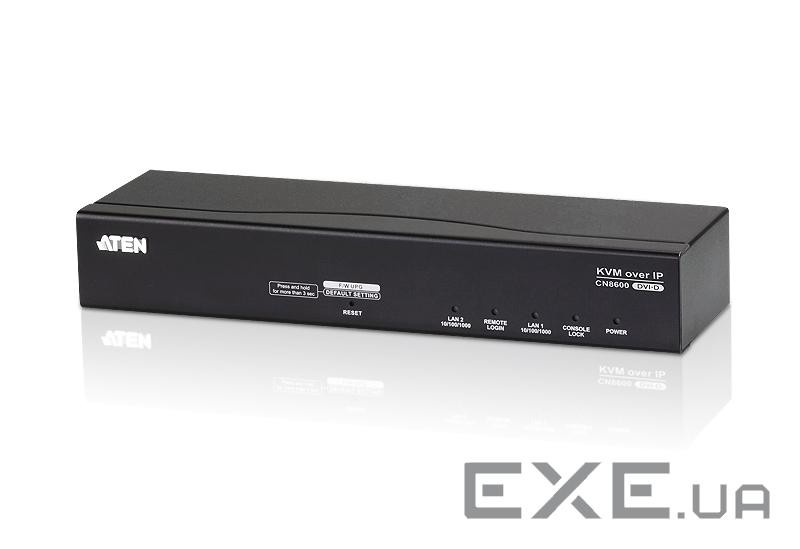 ATEN CN8600 1-портовий DVI USB KVM-комутатор з доступом по IP, Порт mini USB - іспользуетс