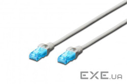 Патч-корд 2E CAT 5e, UTP, 7м, 26AWG, RJ45, 7/0.16, Cu, LSZH, сірий (2E-PC5ECU-7LSZH-GRY) (2E-PC5ECU-7LSZH-GRY)