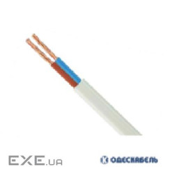 Кабель Одескабель ШВВПн 2х2,5 ціна за метр (бух.200м) білий (8205 200м)