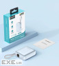 УМБ Choetech 10000mAh 35W PD3.0 USB-C In/Out, with buid-in type-C cabel голуба (B832-LBE)
