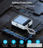 УМБ Choetech 10000mAh 35W PD3.0 USB-C In/Out, with buid-in type-C cabel голуба (B832-LBE)