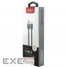 Дата кабель USB 2.0 AM to Lightning 1.0m CBGNYL1 grey Intaleo (1283126477652)