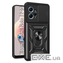 Чохол до мобільного телефона BeCover Military Xiaomi Redmi Note 12 4G Black (709155)