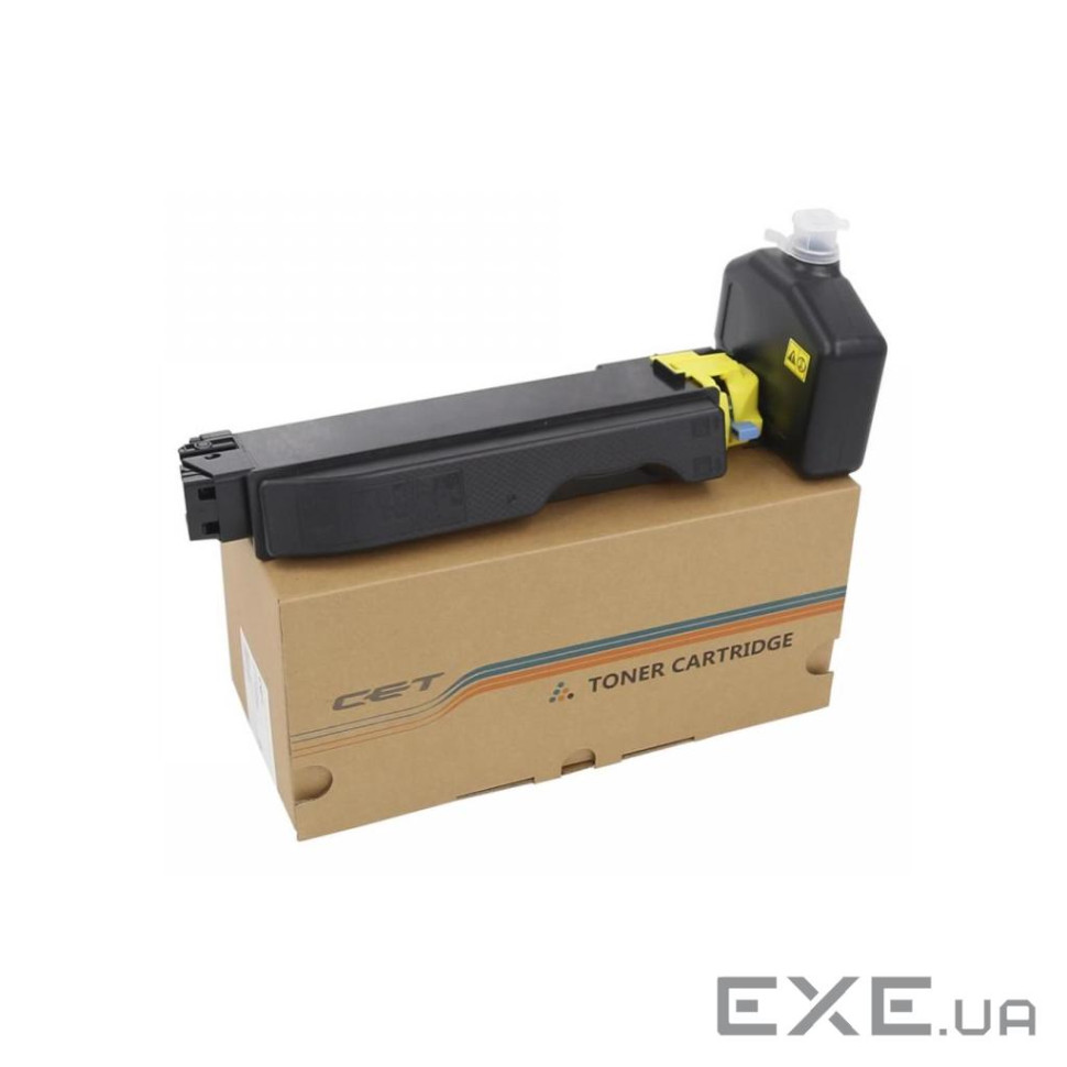 Тонер-картридж CET Kyocera TK-5270Y yellow, ECOSYS P6230c, 120г, 6K (CET141600)