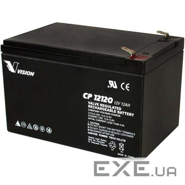 Батарея до ДБЖ Vision CP 12V 12Ah (CP12120)