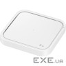 Зарядний пристрій Samsung 15W Wireless Charger Pad w/o White (EP-P2400BWEGEU)