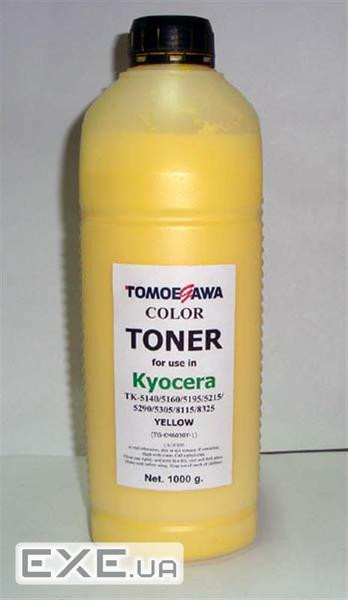 Тонер KYOCERA TK-5140/5195/5215/5305/8115 1кг Yellow Tomoegawa (TG-KM6030Y-1)