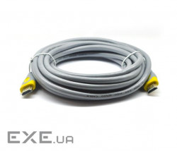 Кабель MERLION HDMI 15м Gray (YT-HDMI(M) (M)HSV2.0-15M) (YT-HDMI(M)/(M)HSV2.0-15M)