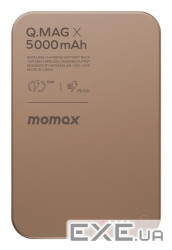 Портативний зарядний пристрій WRL 5000MAH Q.MAG X TITAN. IP116AL2 MOMAX