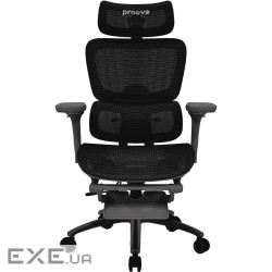 Эргономичное кресло Proove P&L black (ECPL0001001)