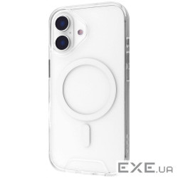 Чохол WAVE Sky Case with Magnetic Ring iPhone 16 transparent (59489 transparent)