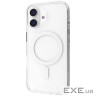 Чохол WAVE Sky Case with Magnetic Ring iPhone 16 transparent (59489 transparent)