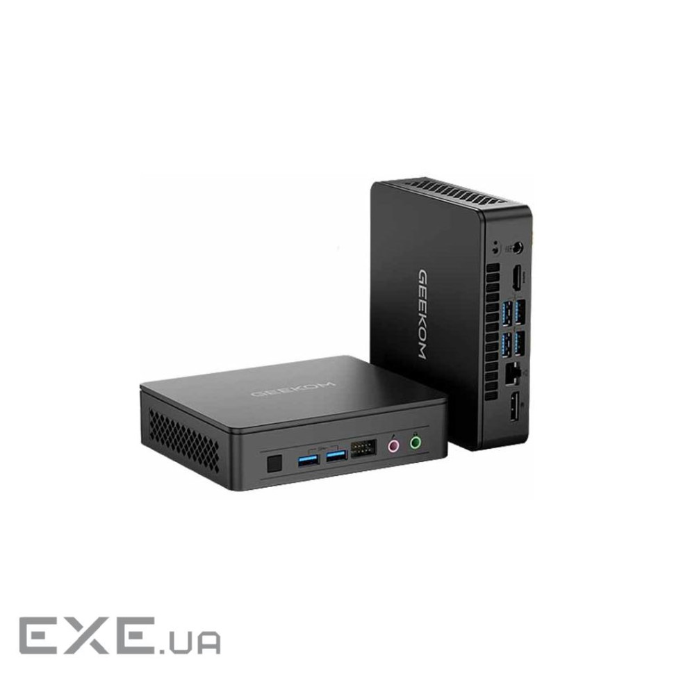 ПК GEEKOM Mini Air12 Lite N95 RAM8GB DDR4-3200 SODIMM, SSD 256GB M.2 2280 (GMAIR12LITEN95 -8256-EU)