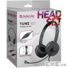 Гарнітура Defender Tune 160 2x3,5мм, 1,8м, чорна (63164)
