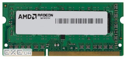 Оперативна пам'ять AMD SO-DIMM DDR3-1600 8GB (R538G1601S2S-U)