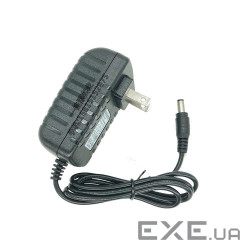 Імпульсний адаптер живлення KW-1415 14V 1.5А (21Вт) штекер 5.5 / 2.5, LED-індикація, Black , Black