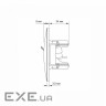 Комп'ютерна розетка Videx BINERA CAT6+CAT6 подвійна кремова (VF-BNSK2PC6-CR)