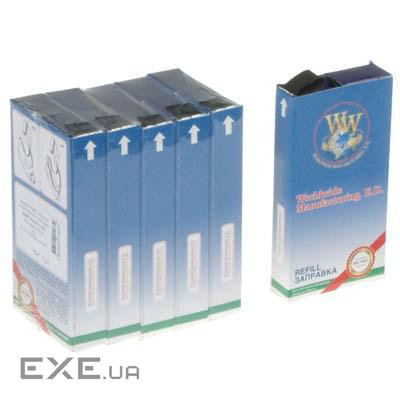 Стрічка до принтерів 13мм х 12м Refill STD Black*5шт (л/м) WWM (R13.12HM5)
