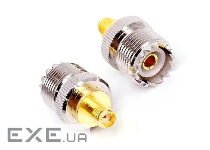 Перехідник SMA Female - UHF Female (SMA мама, гніздо-UHF мама, гніздо) ціна за 1 шт (YT42310)